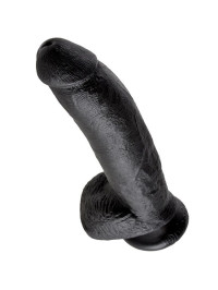 KING COCK - 9 DILDO NERO...