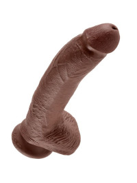 KING COCK - 9 DILDO MARRONE...