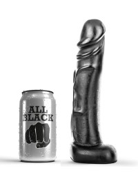 ALL BLACK - DILDO 22 CM